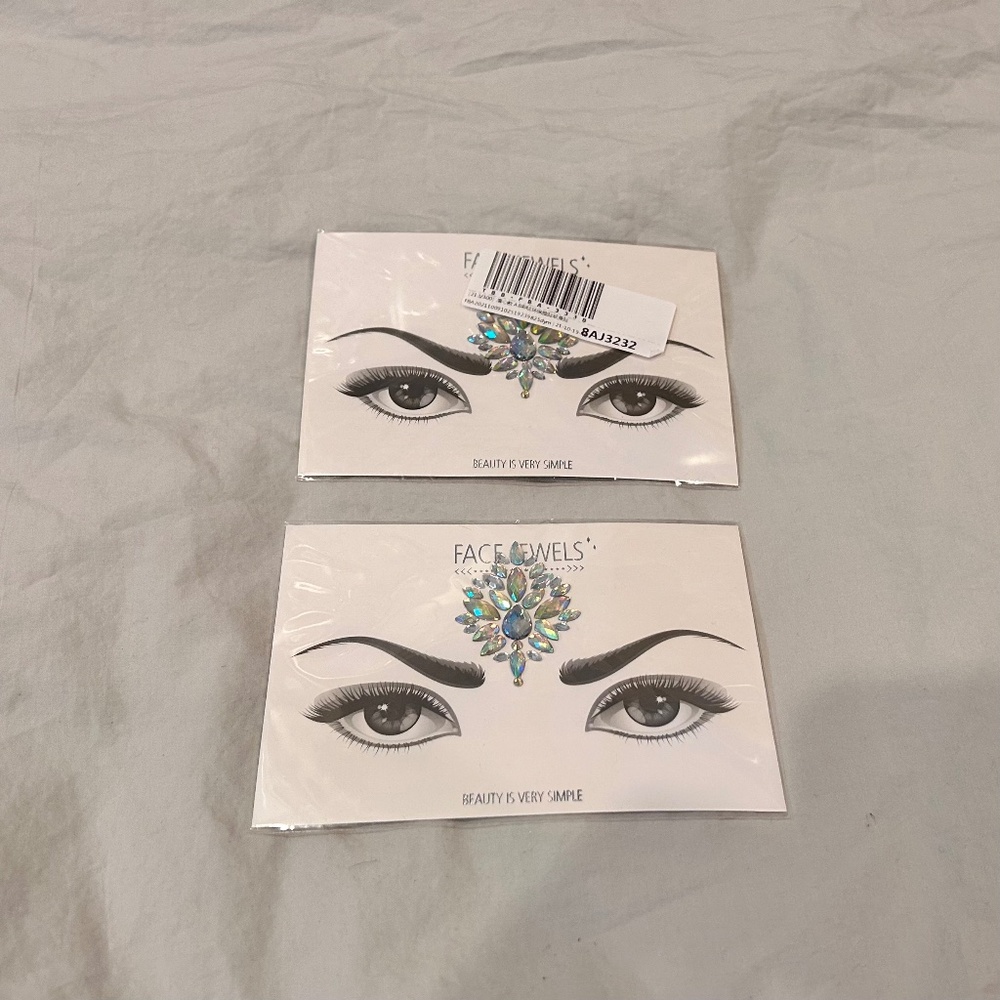 Face Gems Stick on Rhinestones